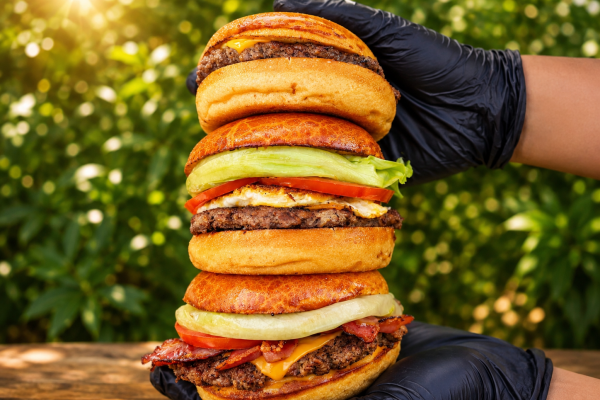 Qual a diferença entre smash burger e tradicional?